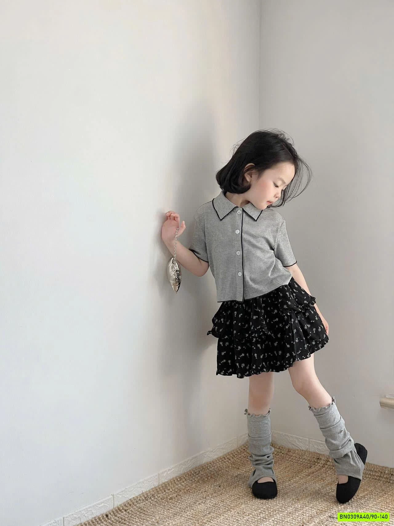 SET ÁO MIX CHÂN VÁY HOA