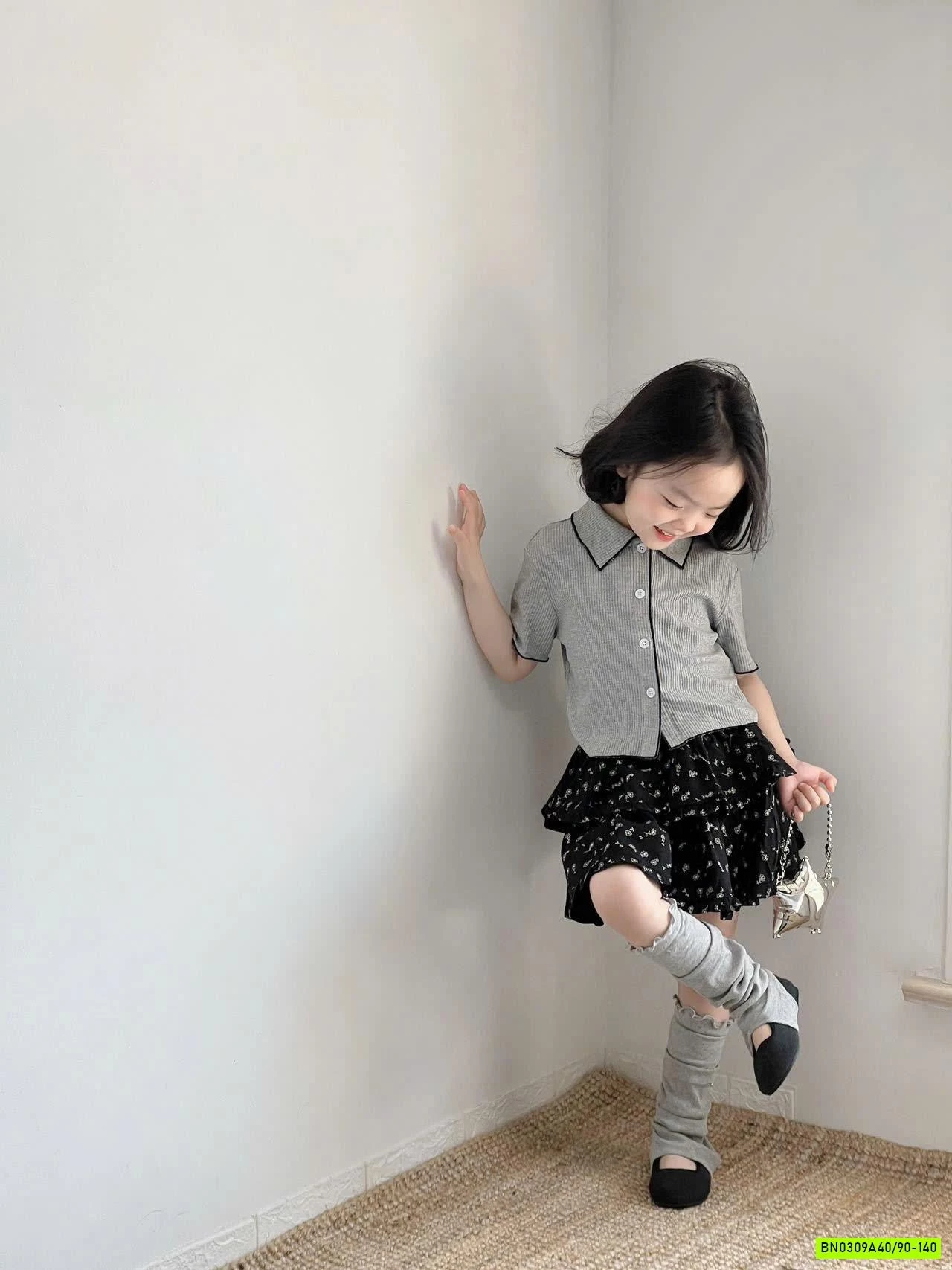 SET ÁO MIX CHÂN VÁY HOA