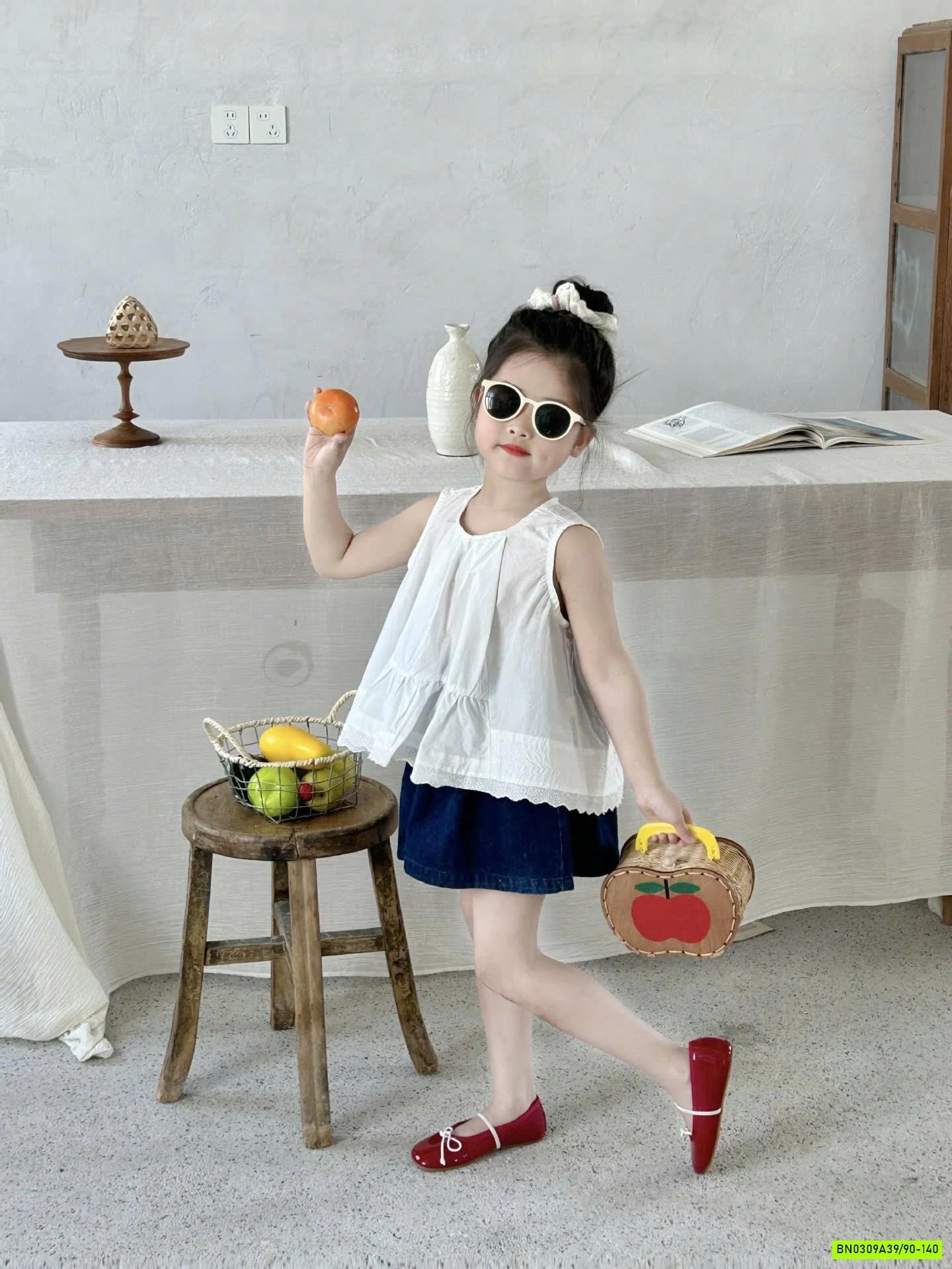 SÉT SƠ MI MIX CHÂN VÁY JEANS