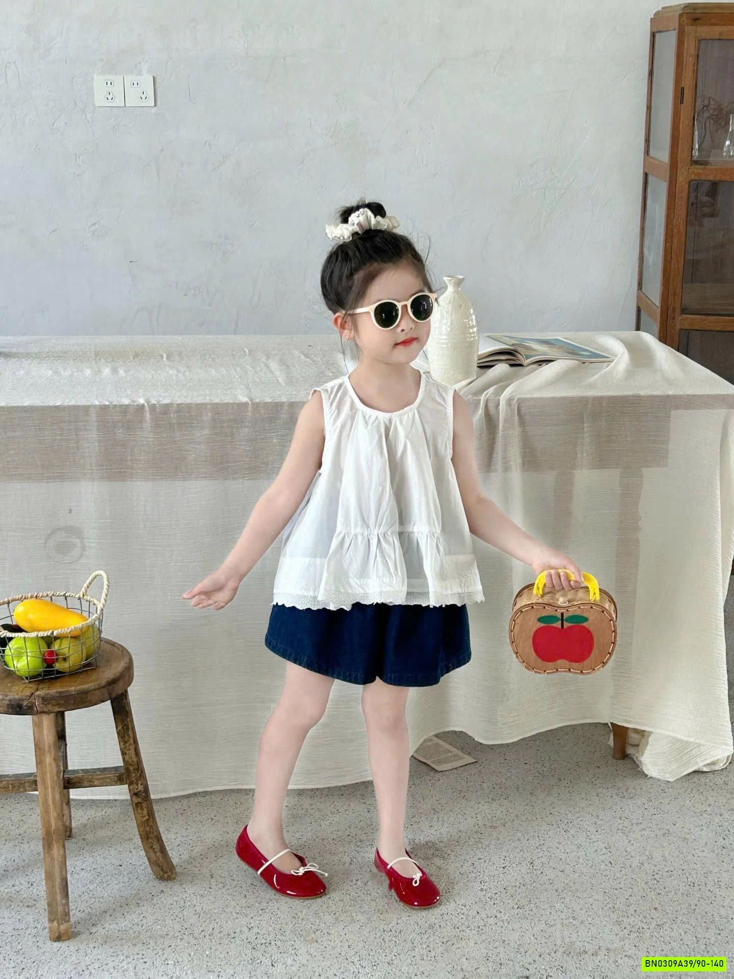 SÉT SƠ MI MIX CHÂN VÁY JEANS