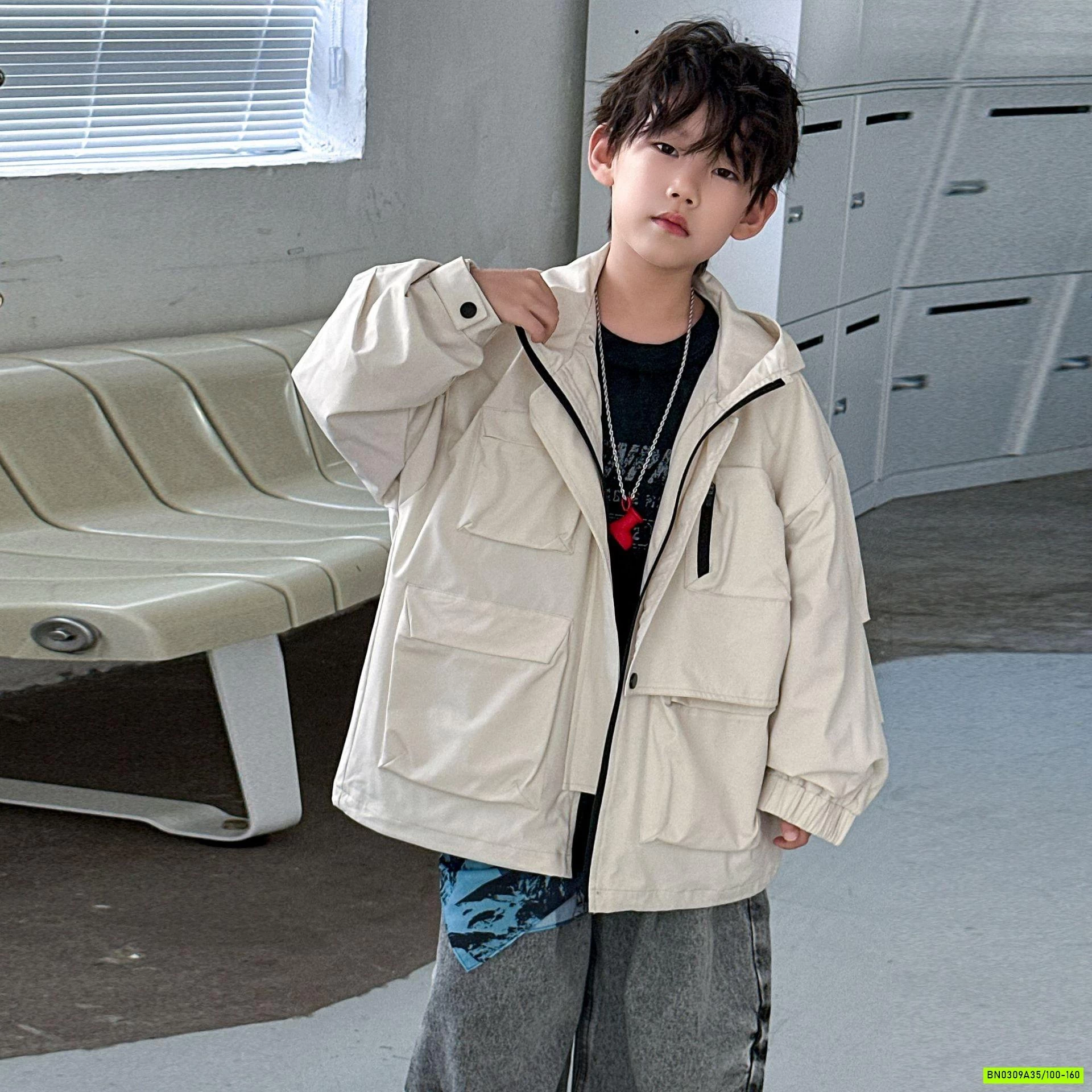 KHOÁC GIÓ TÚI HỘP