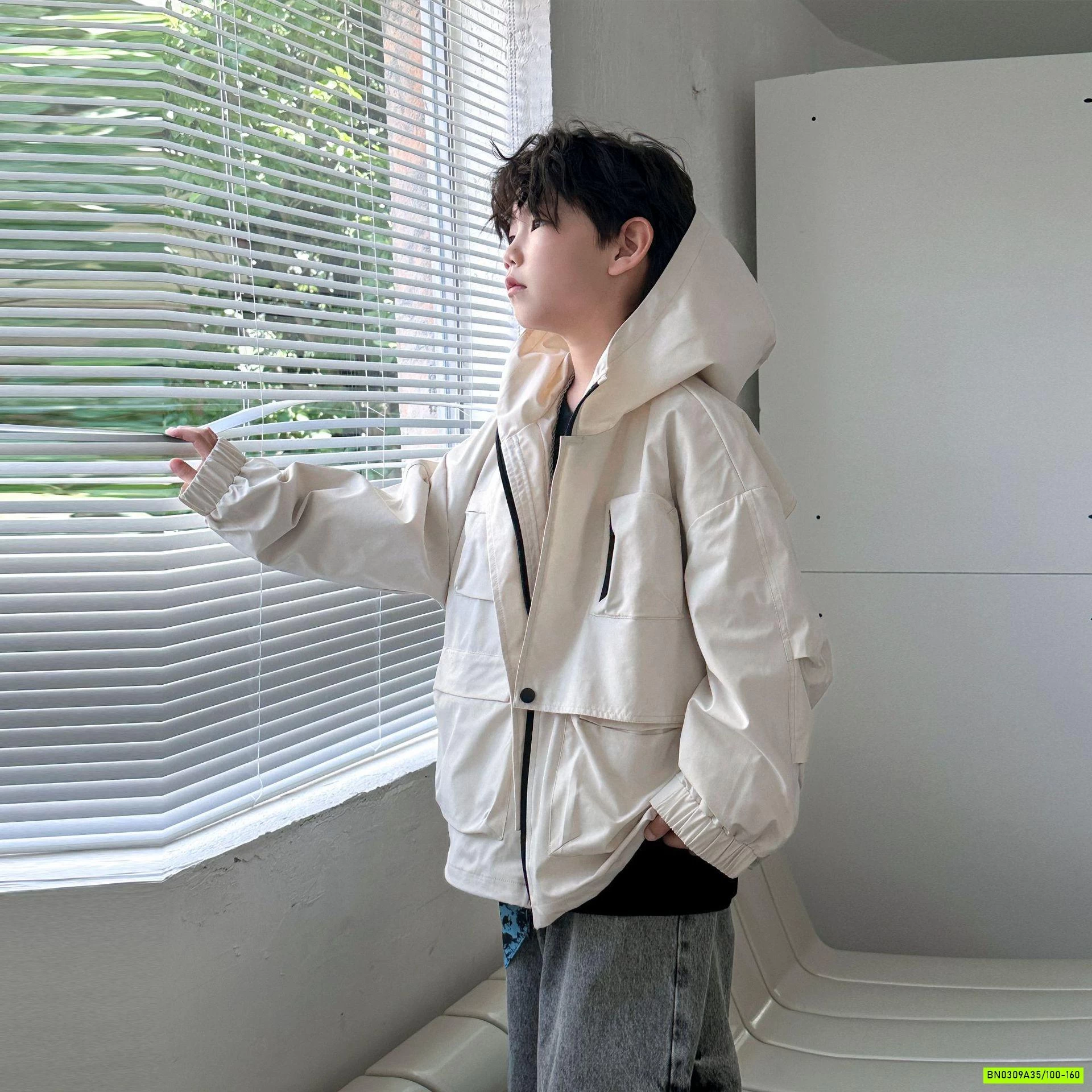 KHOÁC GIÓ TÚI HỘP