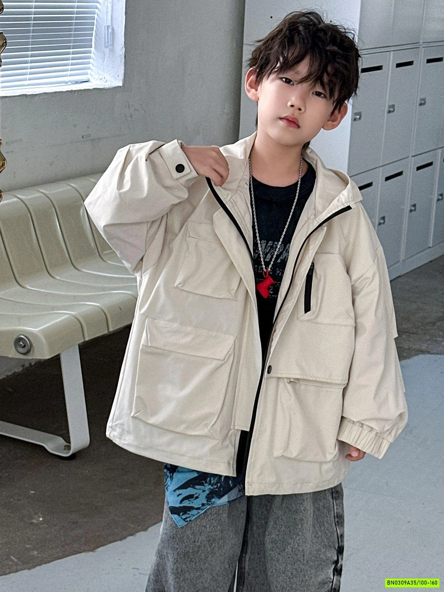 KHOÁC GIÓ TÚI HỘP