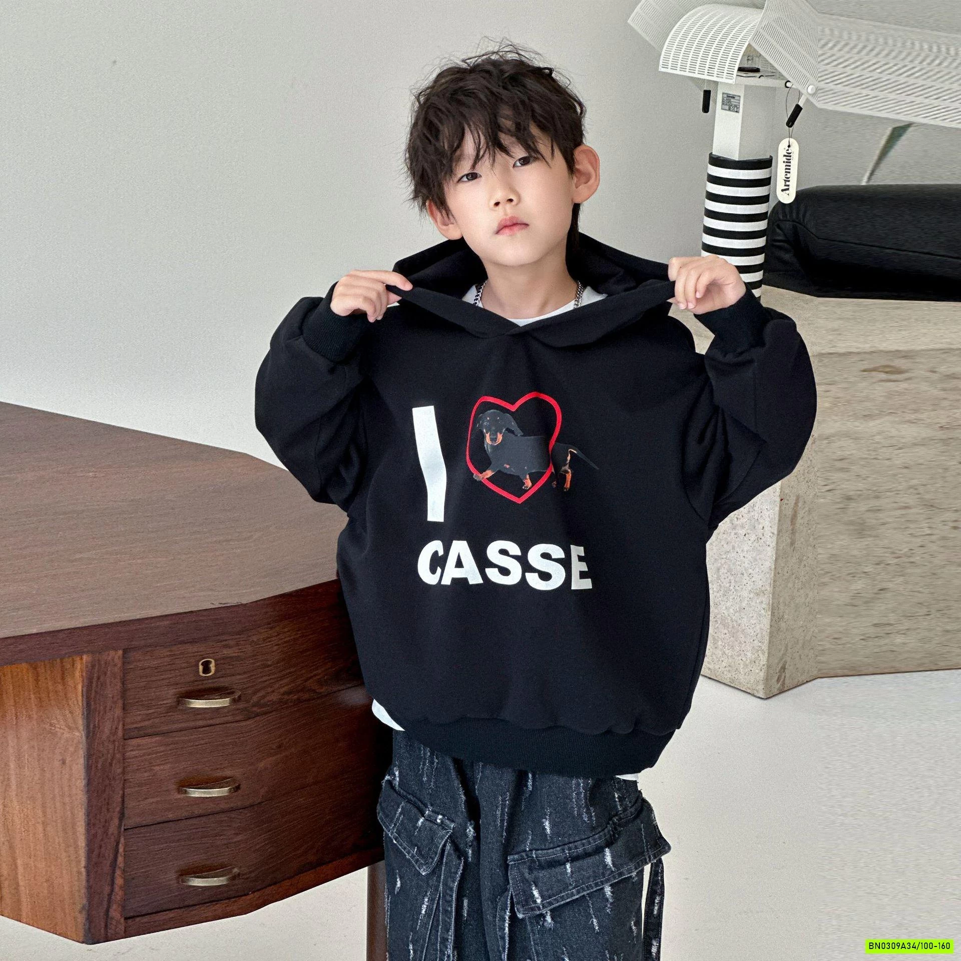 HOODIE ĐEN CHỮ HIP-HOP