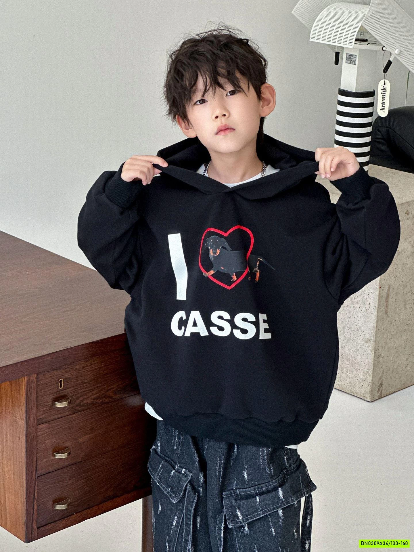 HOODIE ĐEN CHỮ HIP-HOP