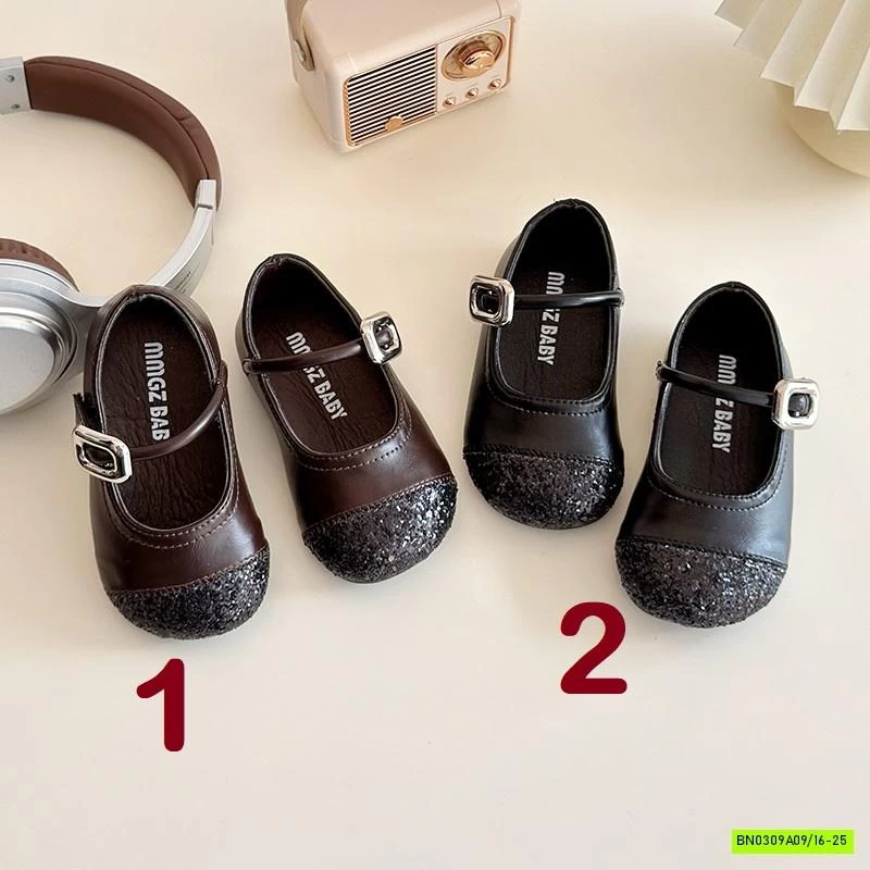 GIÀY BÚP BÊ PHỐI MŨI BLING