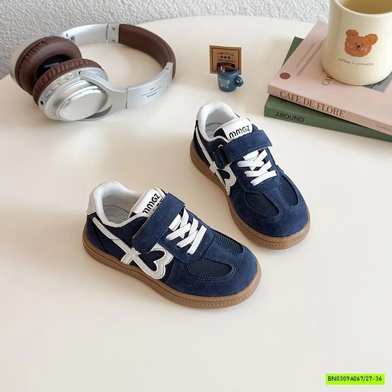 GIÀY THỂ THAO PHỐI LƯỚI VIỀN TRÁI TIM