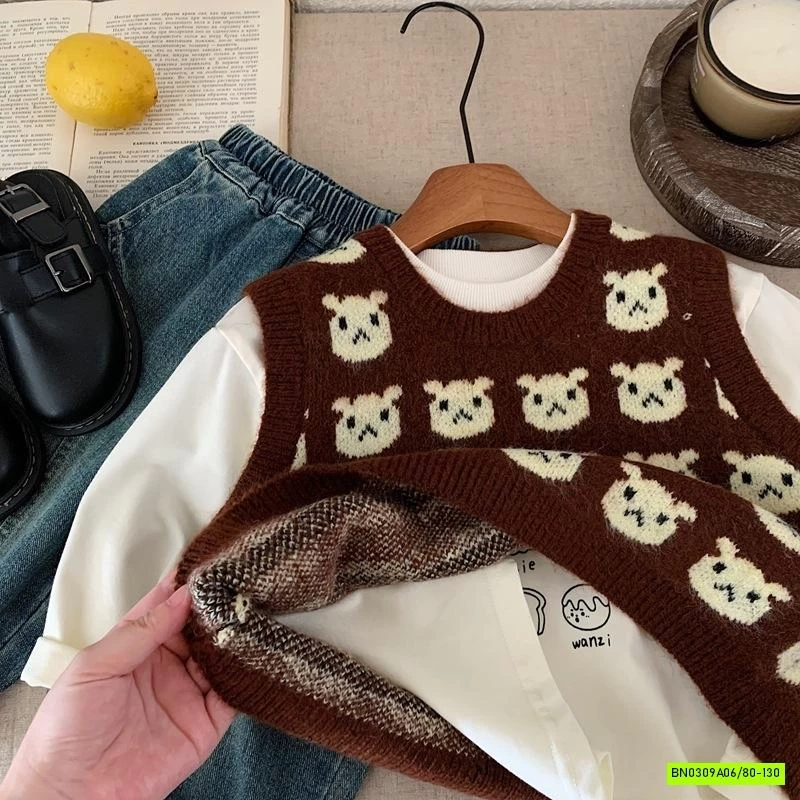 GILE LEN GẤU VINTAGE