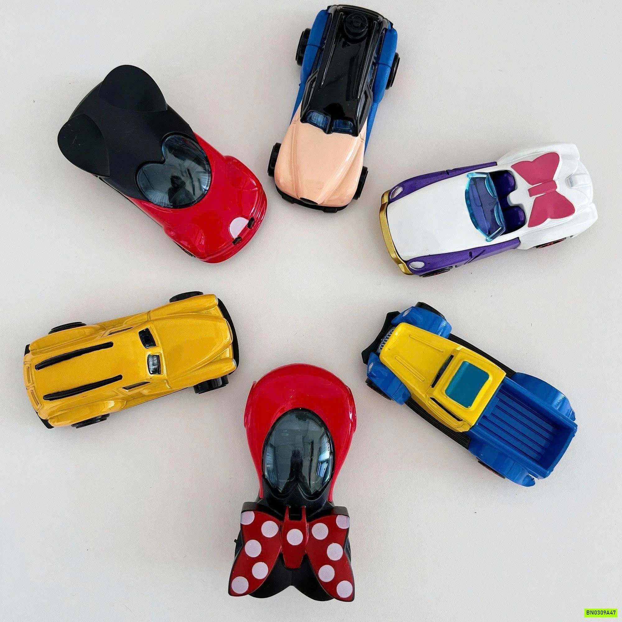 SET 6 OTO ĐỒ CHƠI DISNEY CHO BÉ