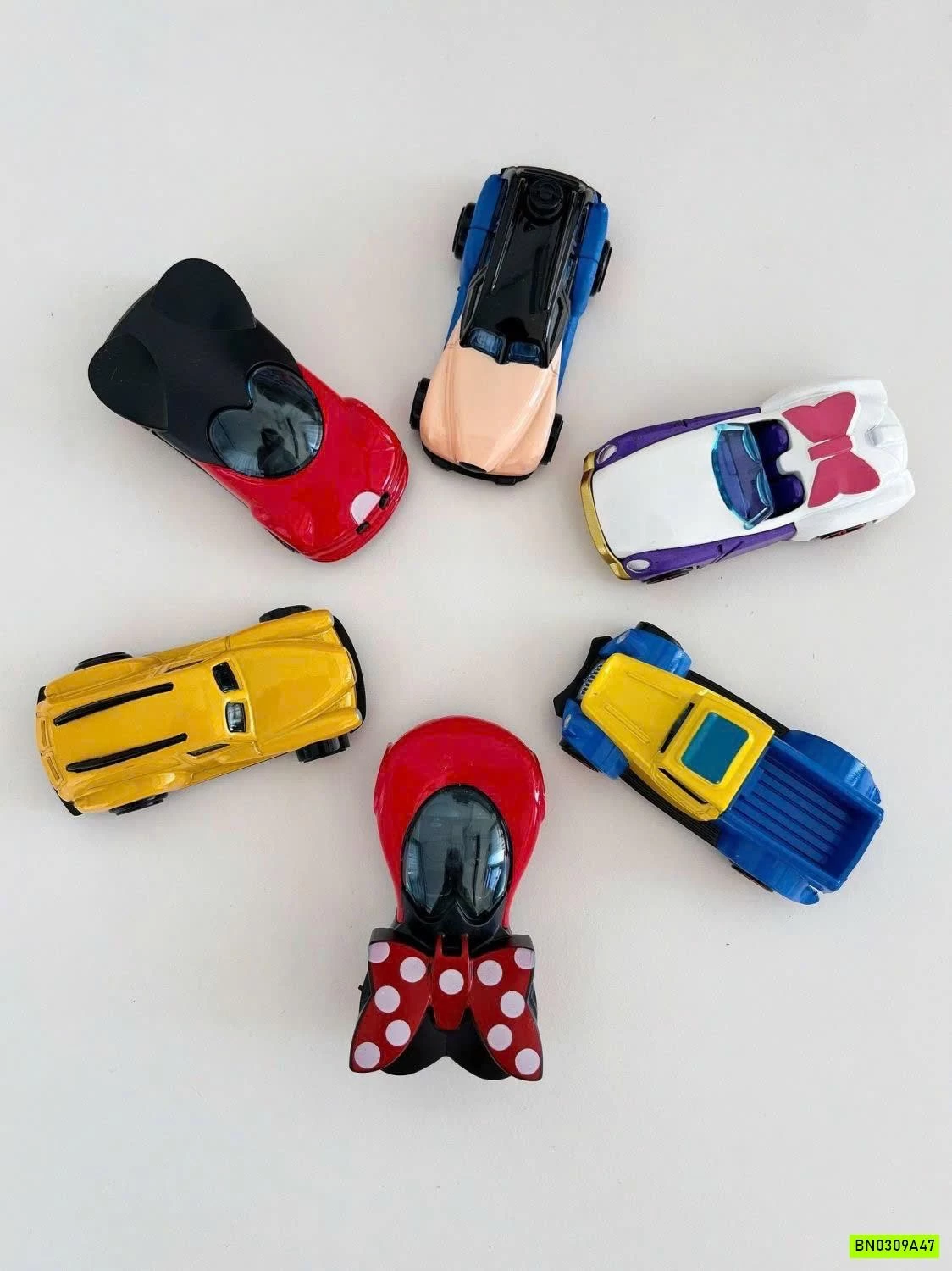 SET 6 OTO ĐỒ CHƠI DISNEY CHO BÉ