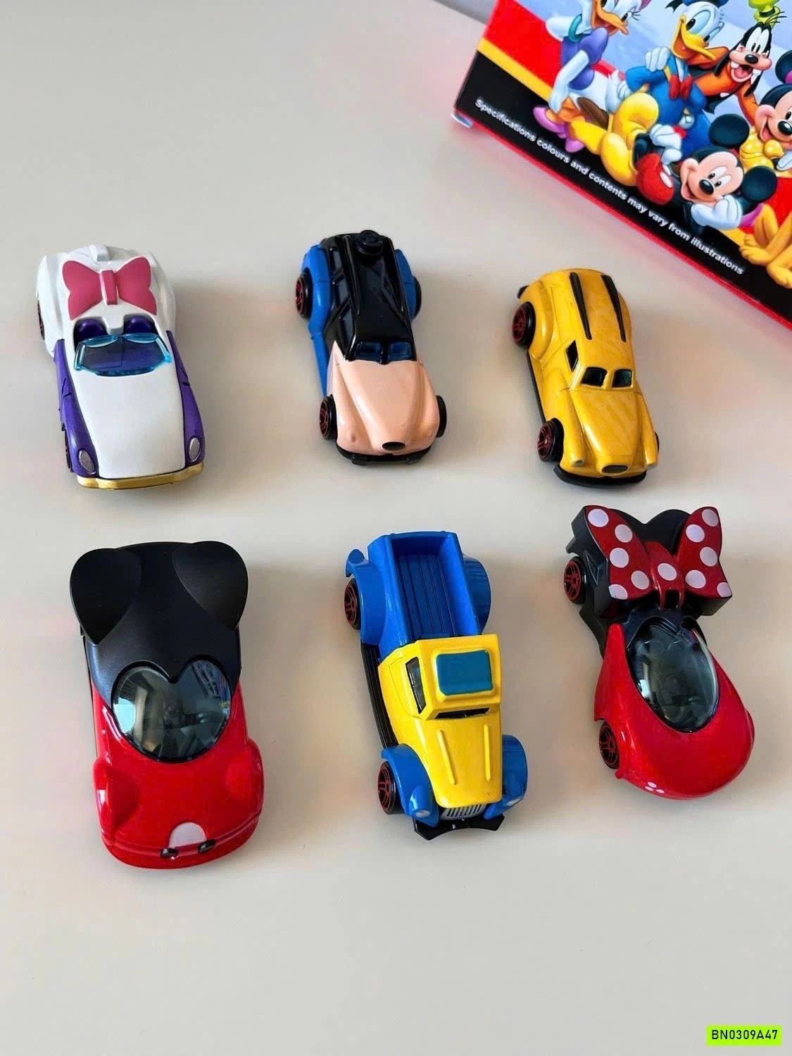 SET 6 OTO ĐỒ CHƠI DISNEY CHO BÉ