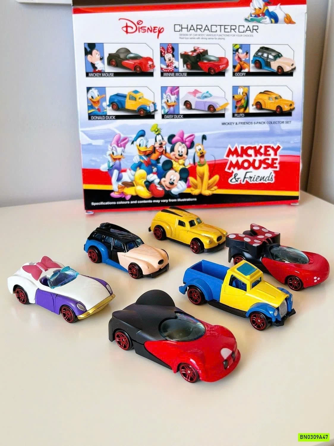 SET 6 OTO ĐỒ CHƠI DISNEY CHO BÉ