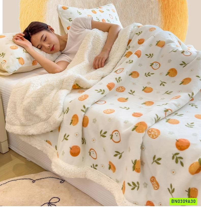 CHĂN BĂNG LÔNG LÔNG CỪU SIÊU MỀM ẤM
