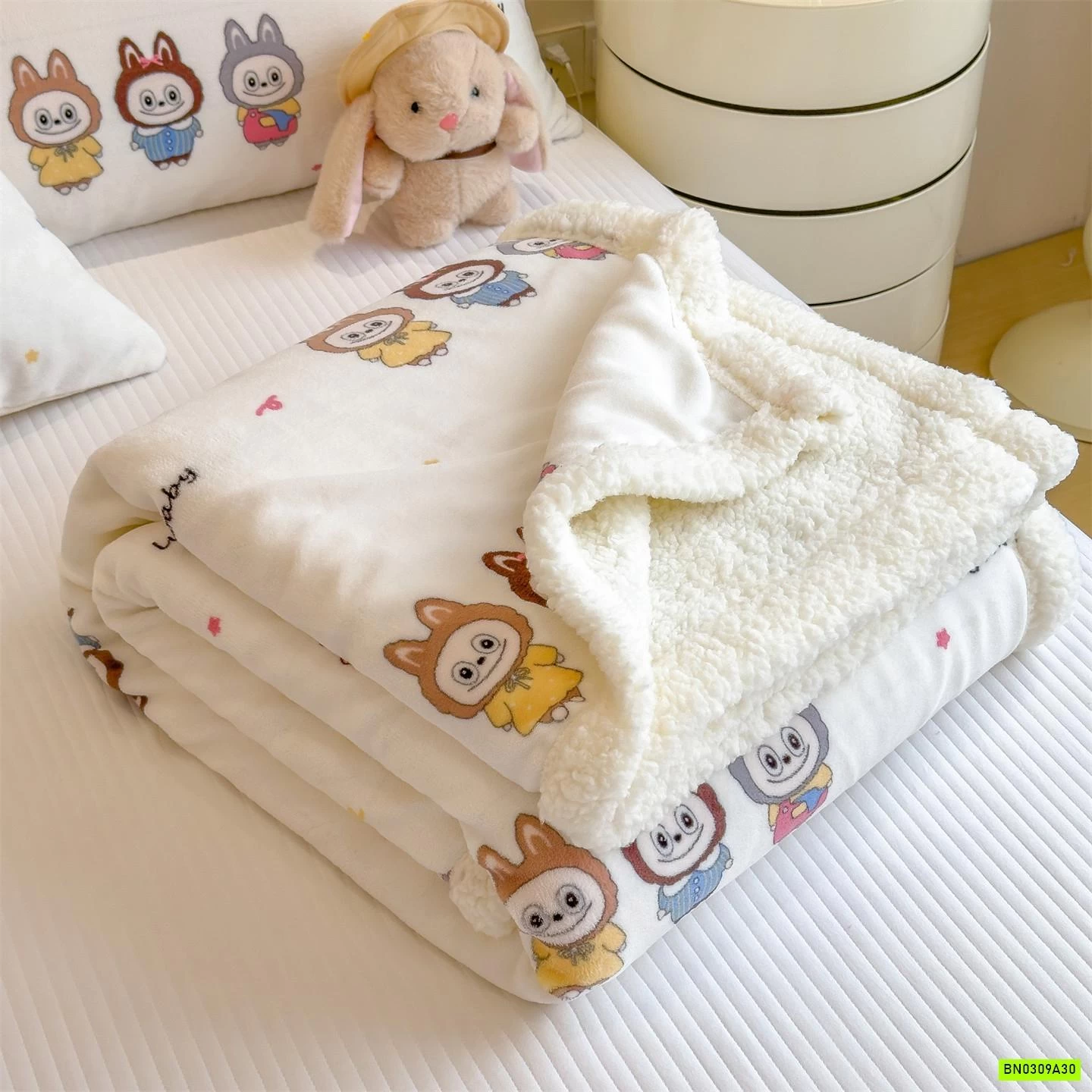 CHĂN BĂNG LÔNG LÔNG CỪU SIÊU MỀM ẤM