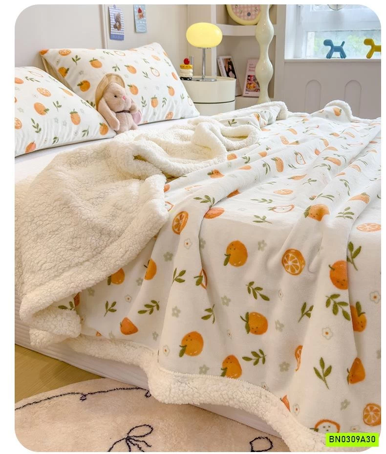 CHĂN BĂNG LÔNG LÔNG CỪU SIÊU MỀM ẤM