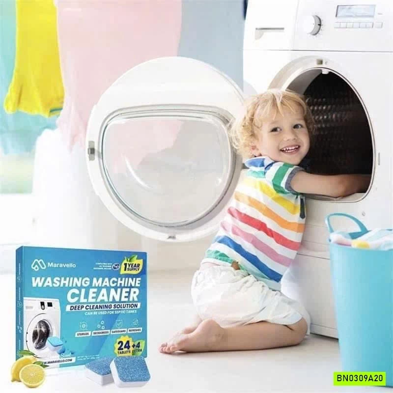 HỘP 24 VIÊN VỆ SINH LỒNG GIẶT MARAVELLO