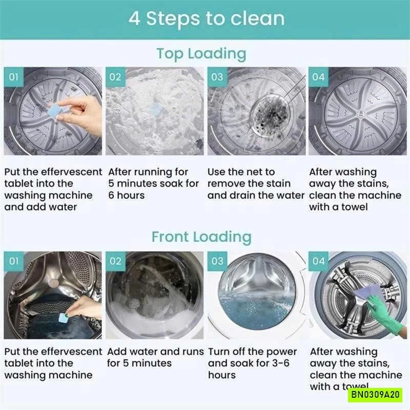 HỘP 24 VIÊN VỆ SINH LỒNG GIẶT MARAVELLO