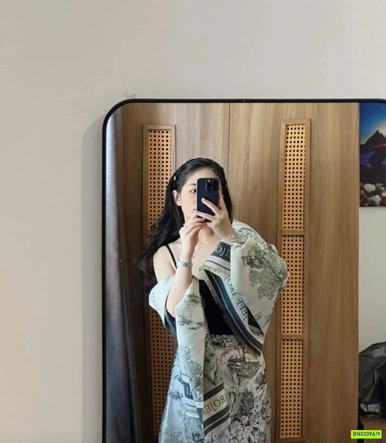 KHĂN CHOÀNG HỌA TIẾT LÔNG CỪU CASHME