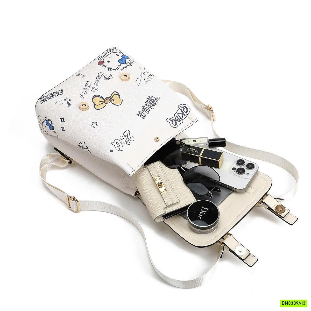 BALO KITTY CHÍNH HÃNG FULLBOX