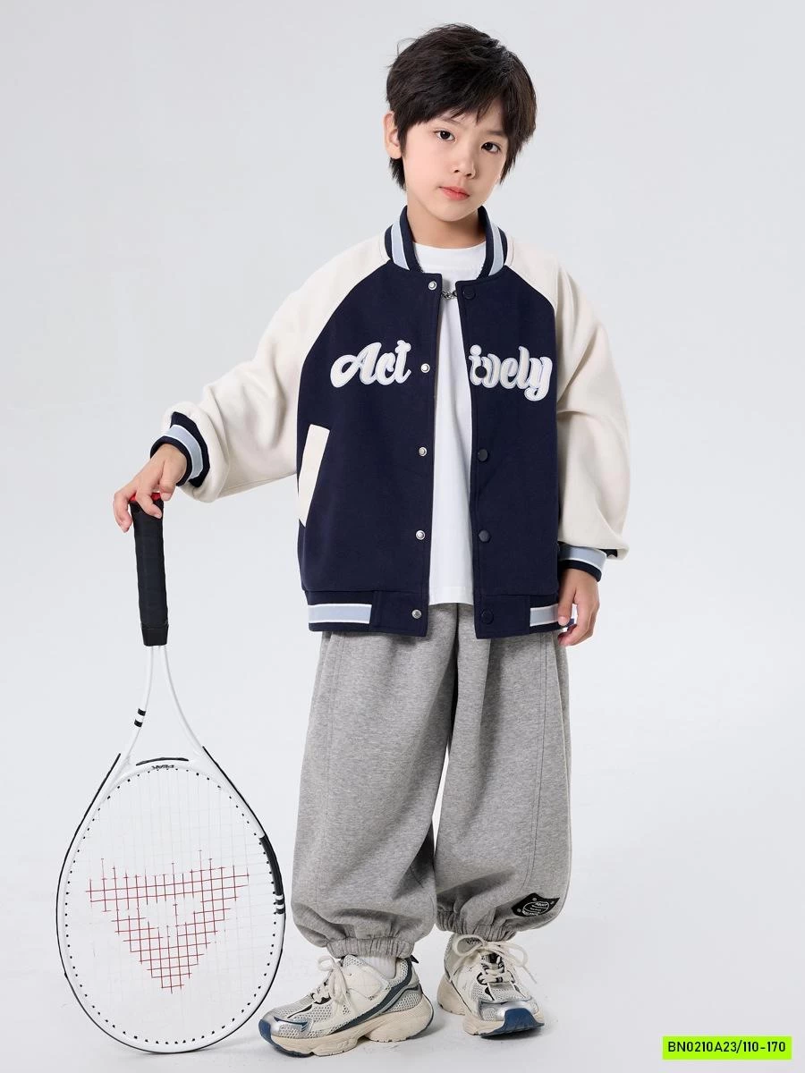 BOMBER BÓNG CHÀY PHỐI MÀU TAY