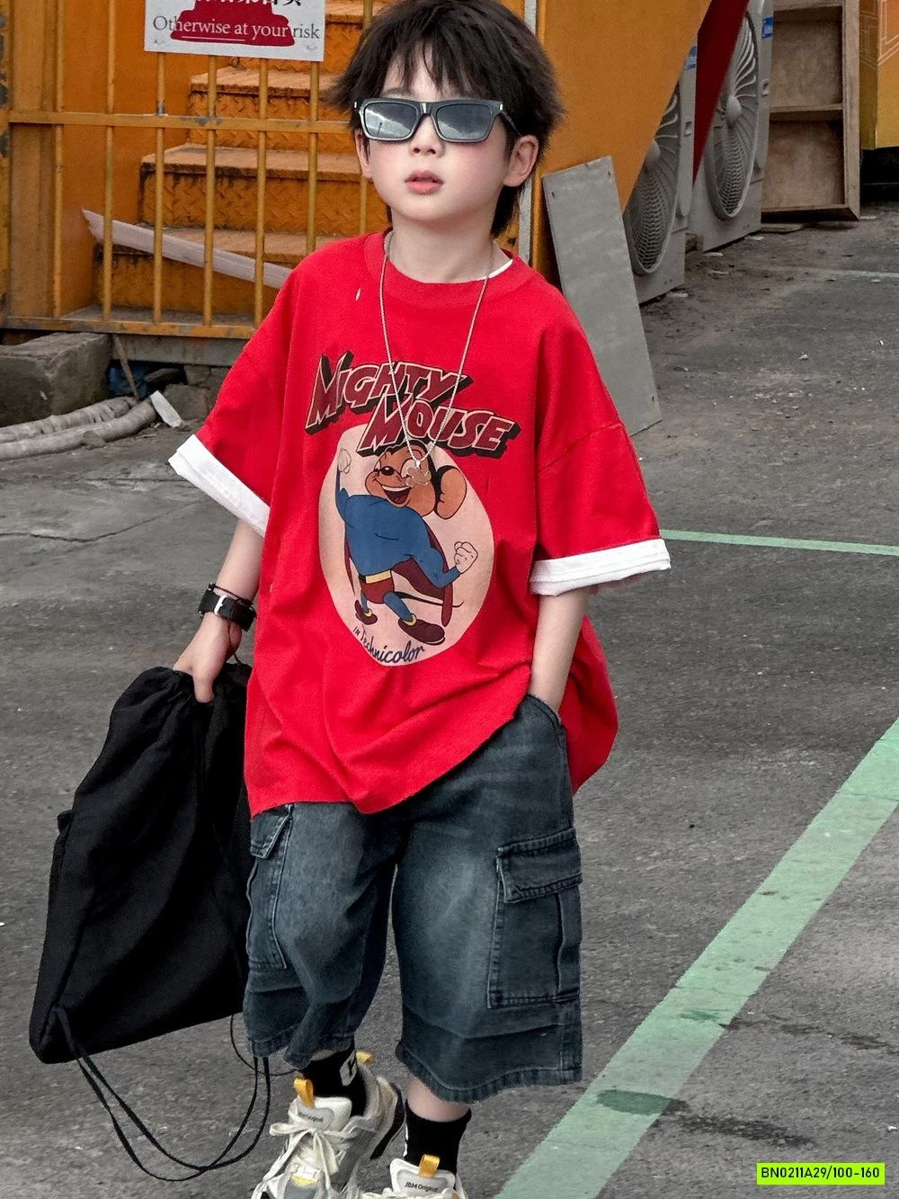 ÁO THUN ĐỎ MOUSE