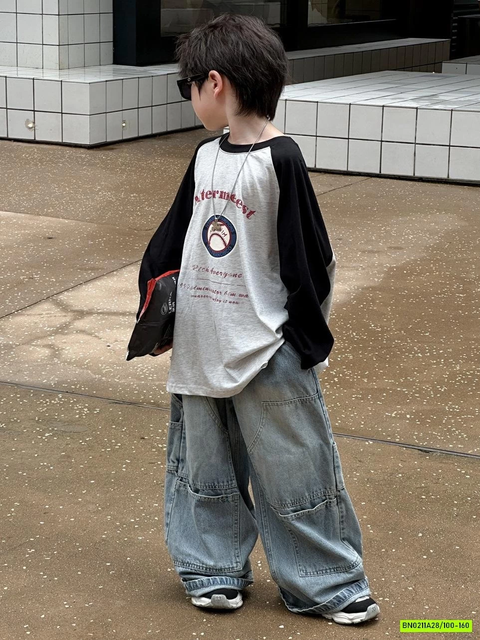 ÁO THUN PHỐI MÀU TAY