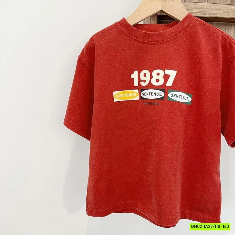 ÁO THUN ĐỎ 1987
