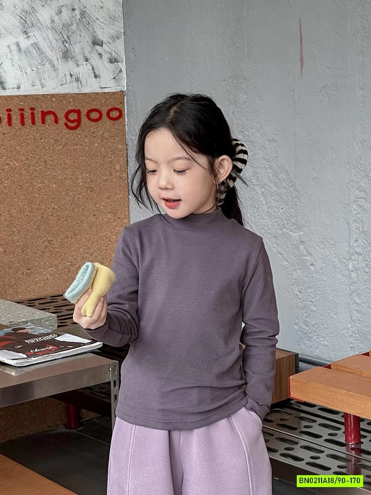 ÁO NỈ GIỮ NHIỆT CỔ 3P 25H045 AMBB