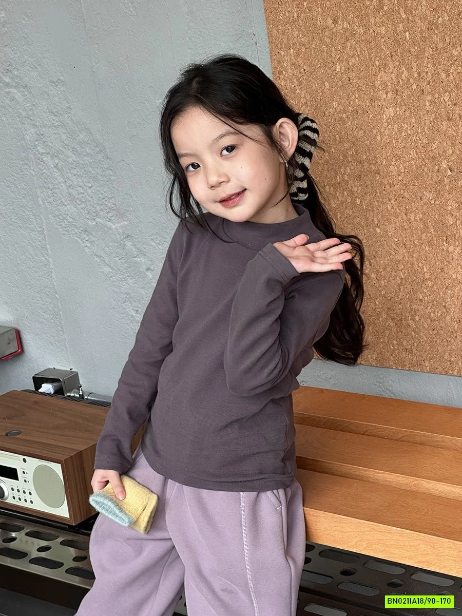 ÁO NỈ GIỮ NHIỆT CỔ 3P 25H045 AMBB