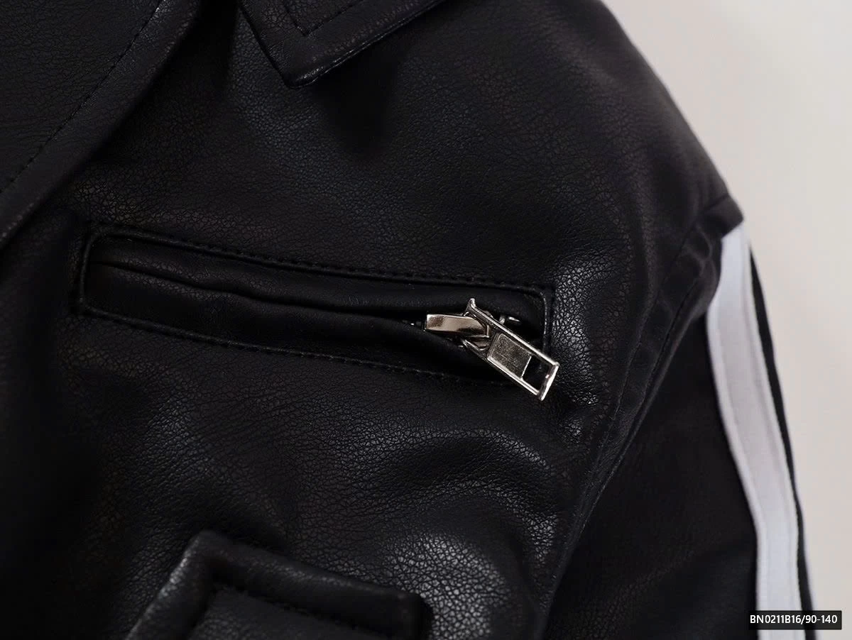 ÁO KHOÁC DA DÁNG NGẮN PREMIUM