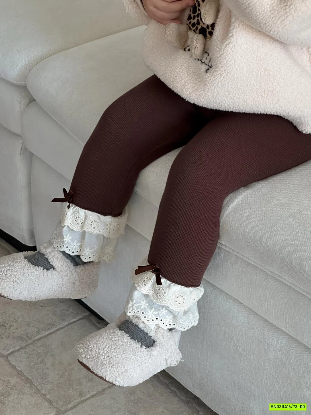 HOODIE LÔNG CỪU KITTY MIX LEGGING