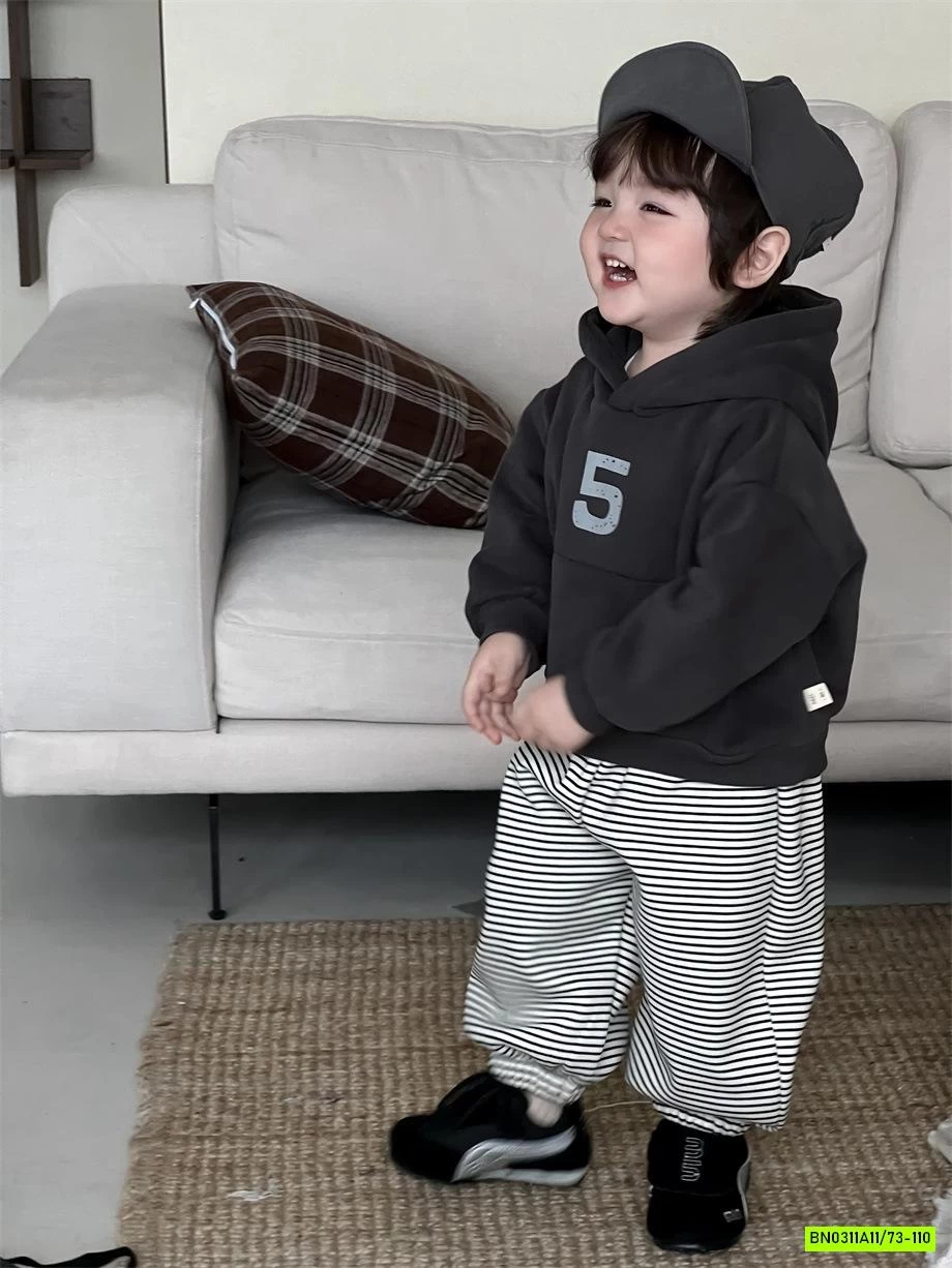 HOODIE SỐ 5 MIX QUẦN KẺ