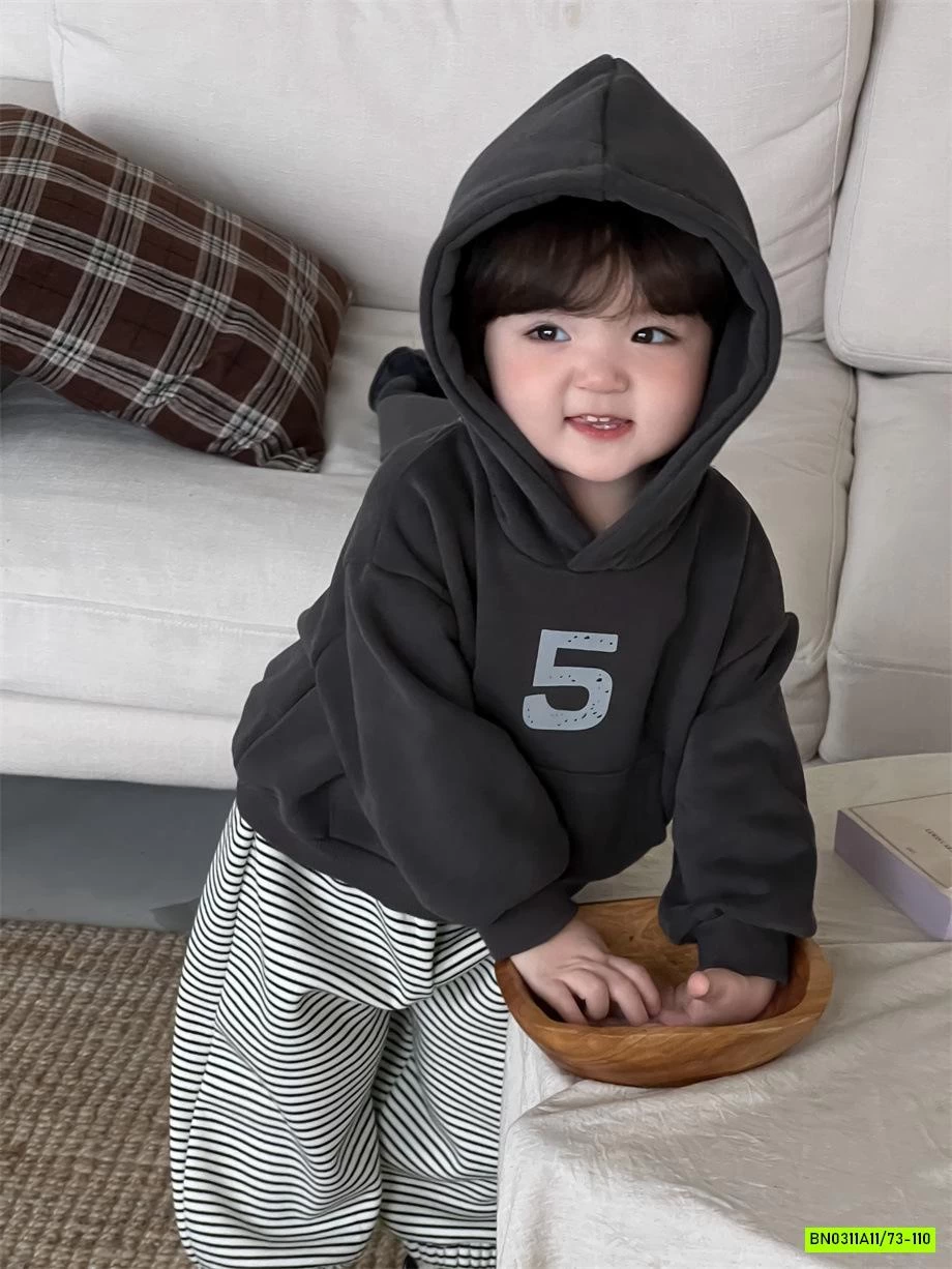 HOODIE SỐ 5 MIX QUẦN KẺ