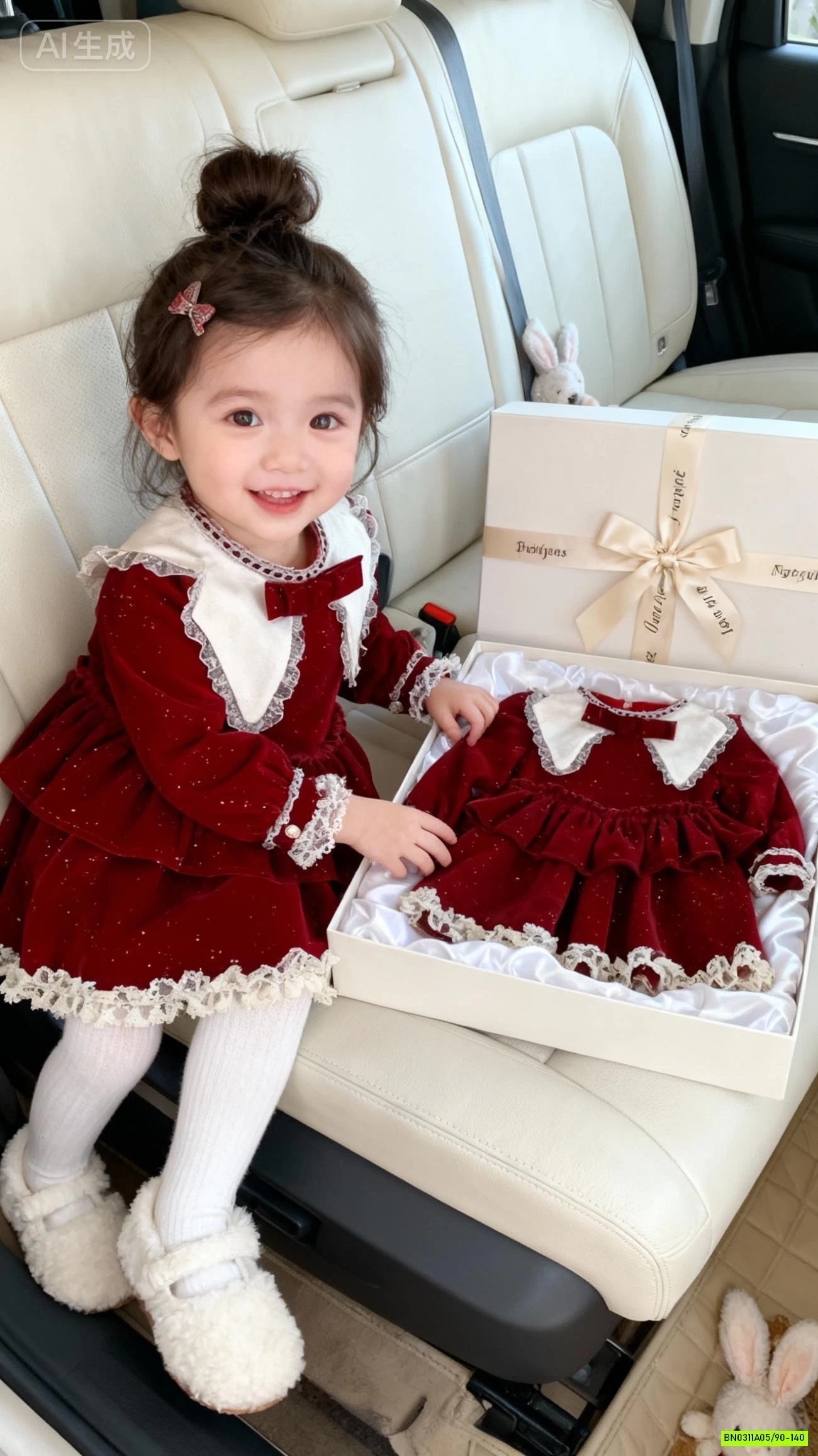 ĐẦM NHUNG TIỂU THƯ LÓT NHUNG BLUETOWN