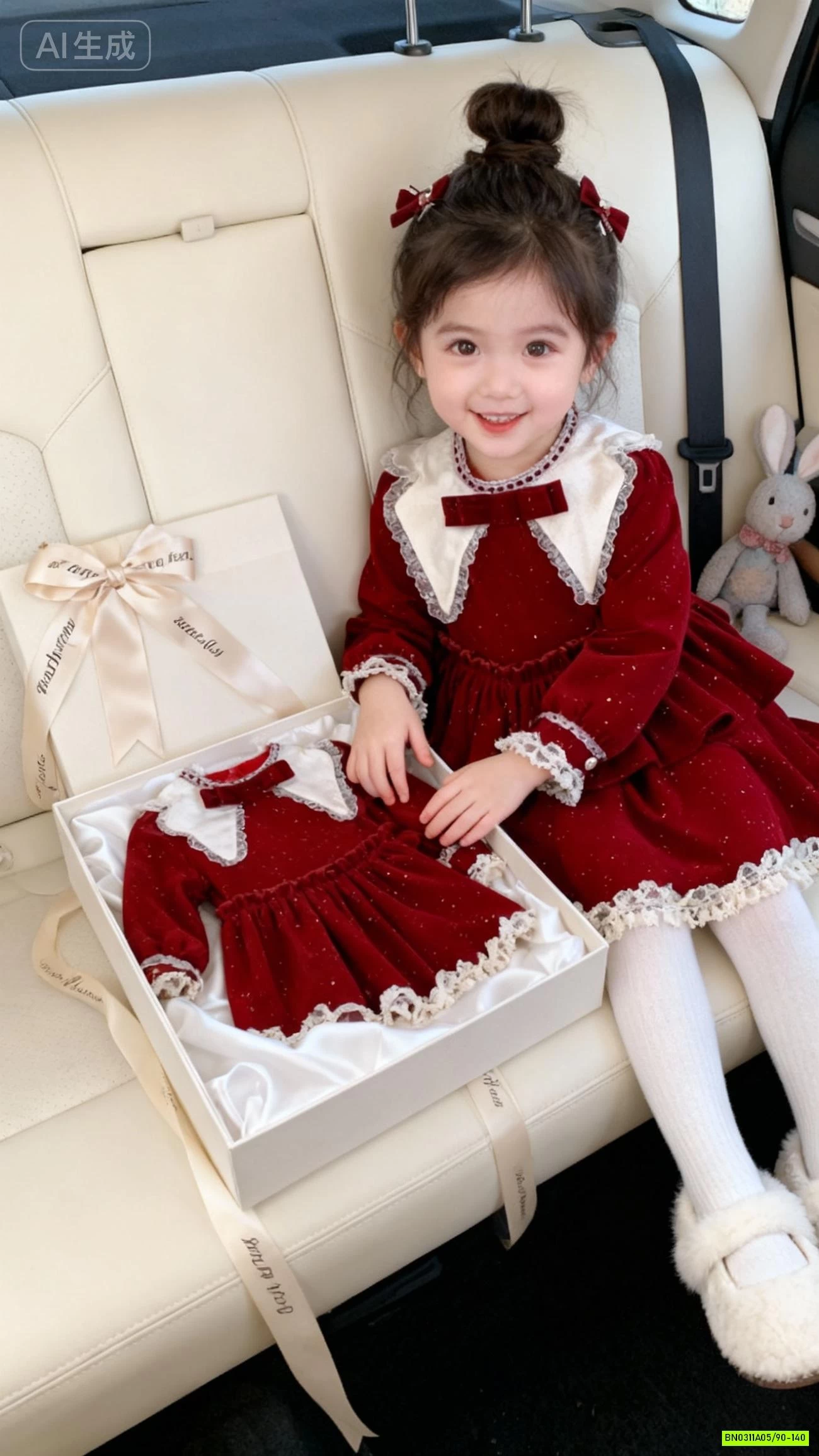 ĐẦM NHUNG TIỂU THƯ LÓT NHUNG BLUETOWN