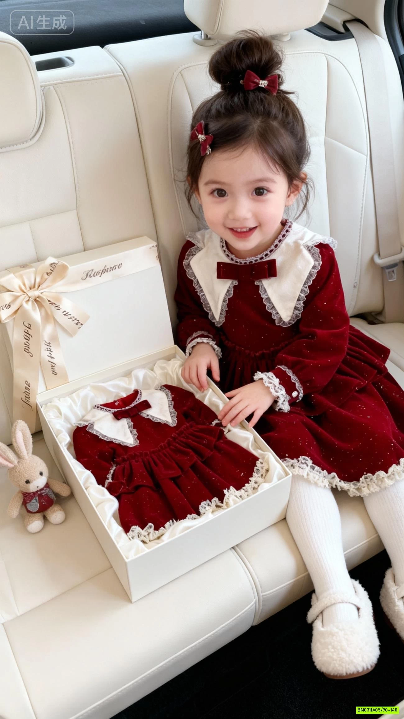 ĐẦM NHUNG TIỂU THƯ LÓT NHUNG BLUETOWN