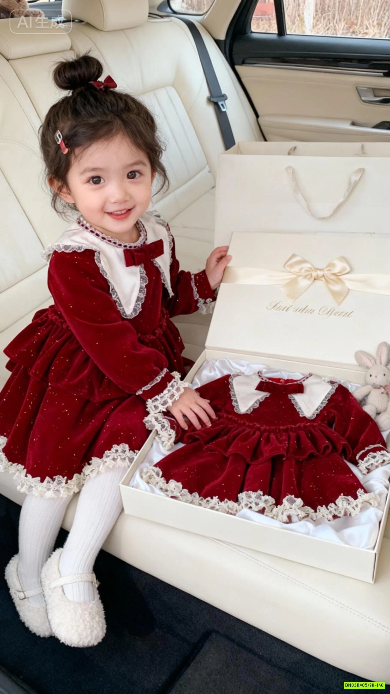 ĐẦM NHUNG TIỂU THƯ LÓT NHUNG BLUETOWN