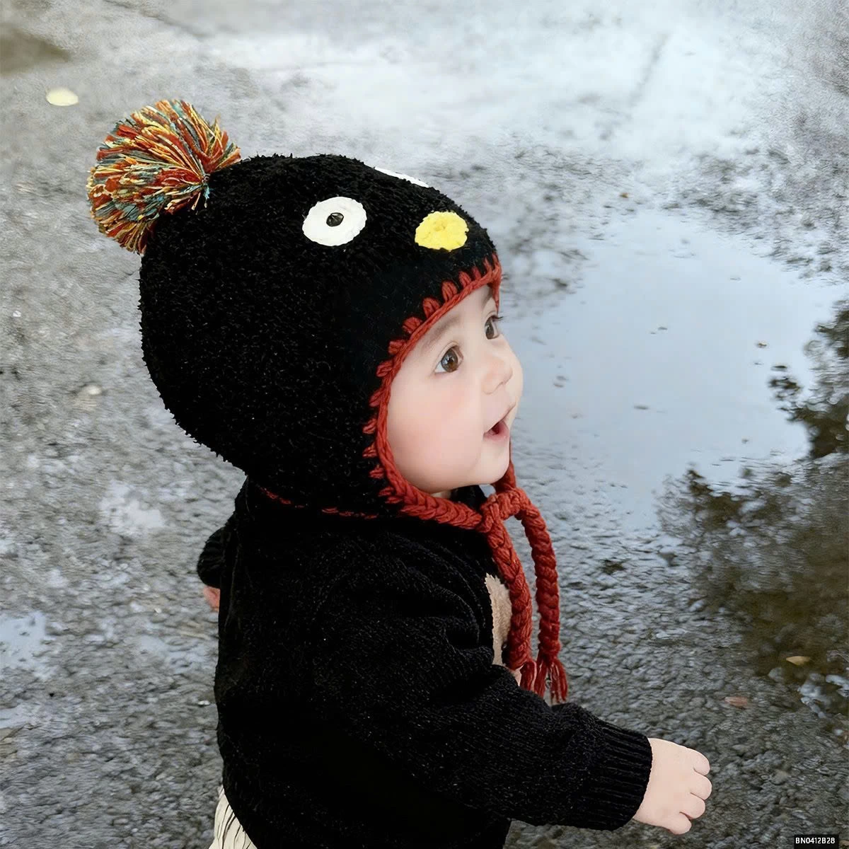 MŨ LEN DỄ THƯƠNG CHO BÉ