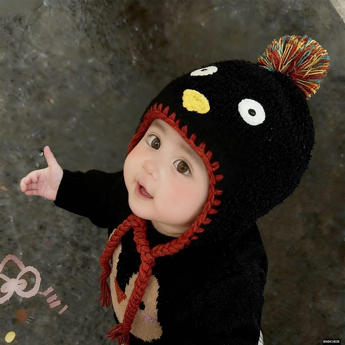 MŨ LEN DỄ THƯƠNG CHO BÉ