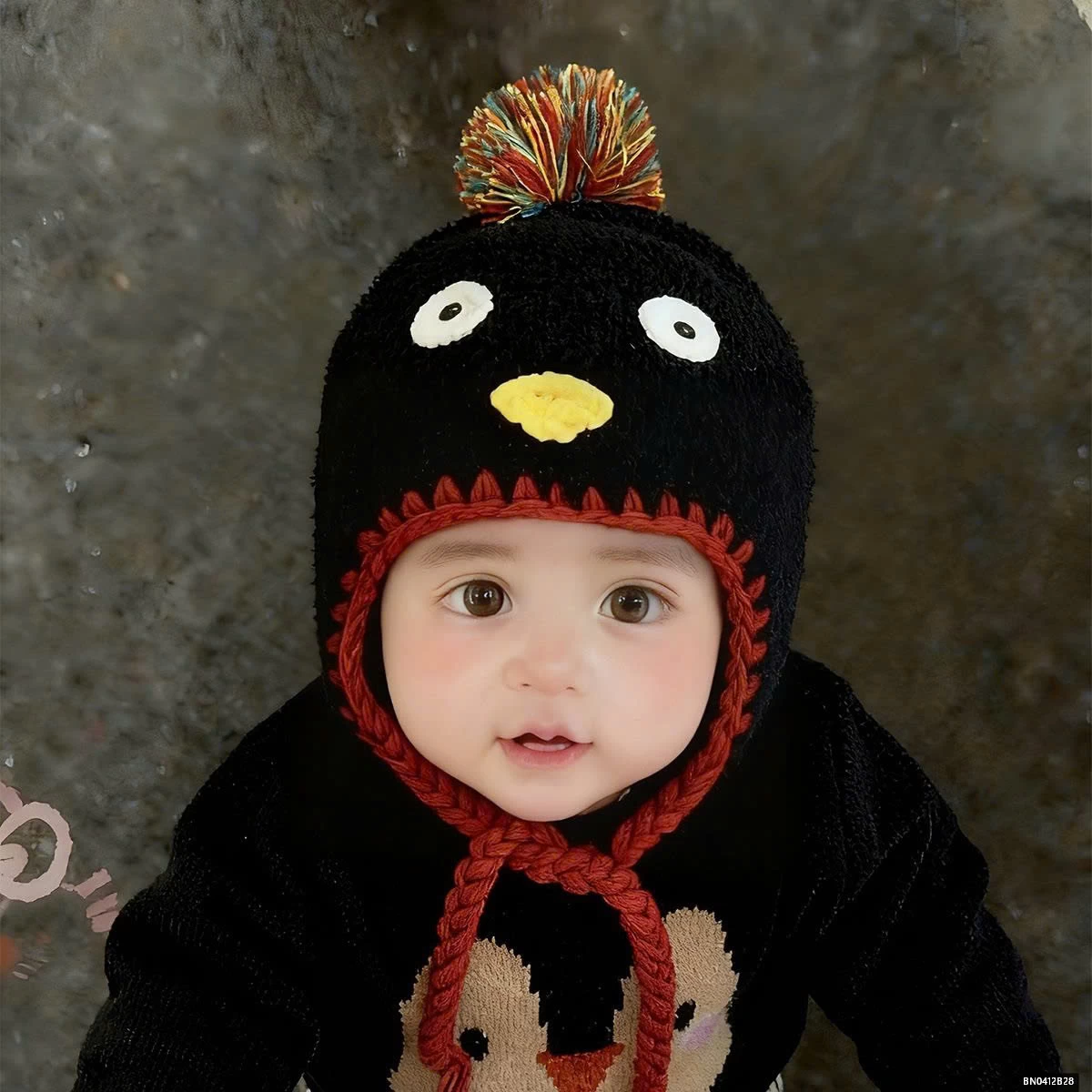 MŨ LEN DỄ THƯƠNG CHO BÉ