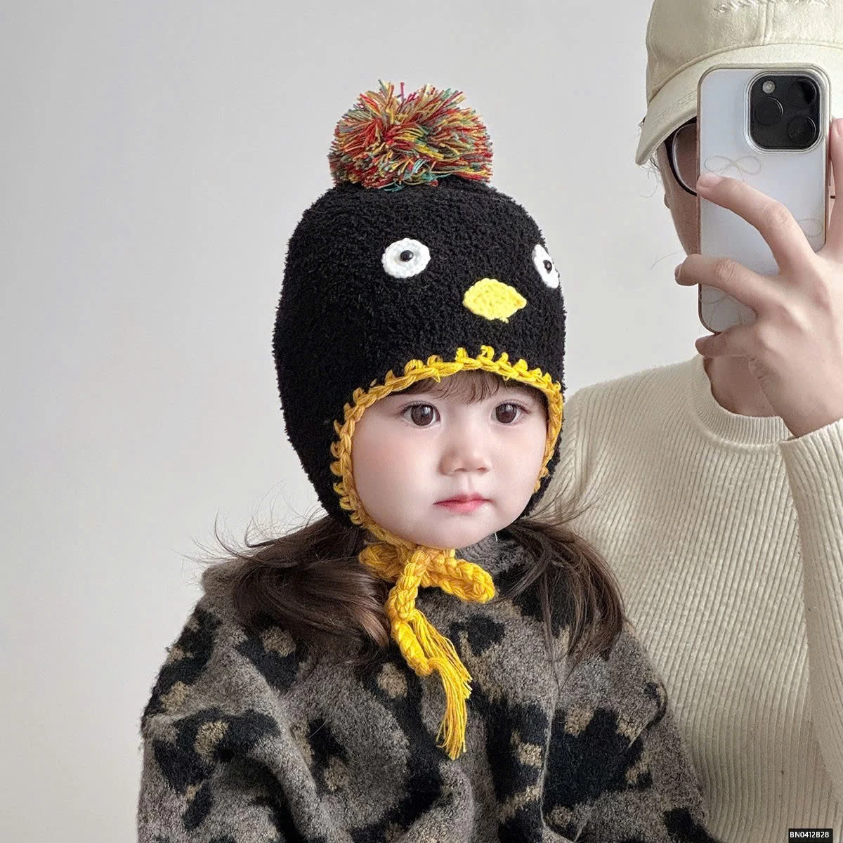 MŨ LEN DỄ THƯƠNG CHO BÉ