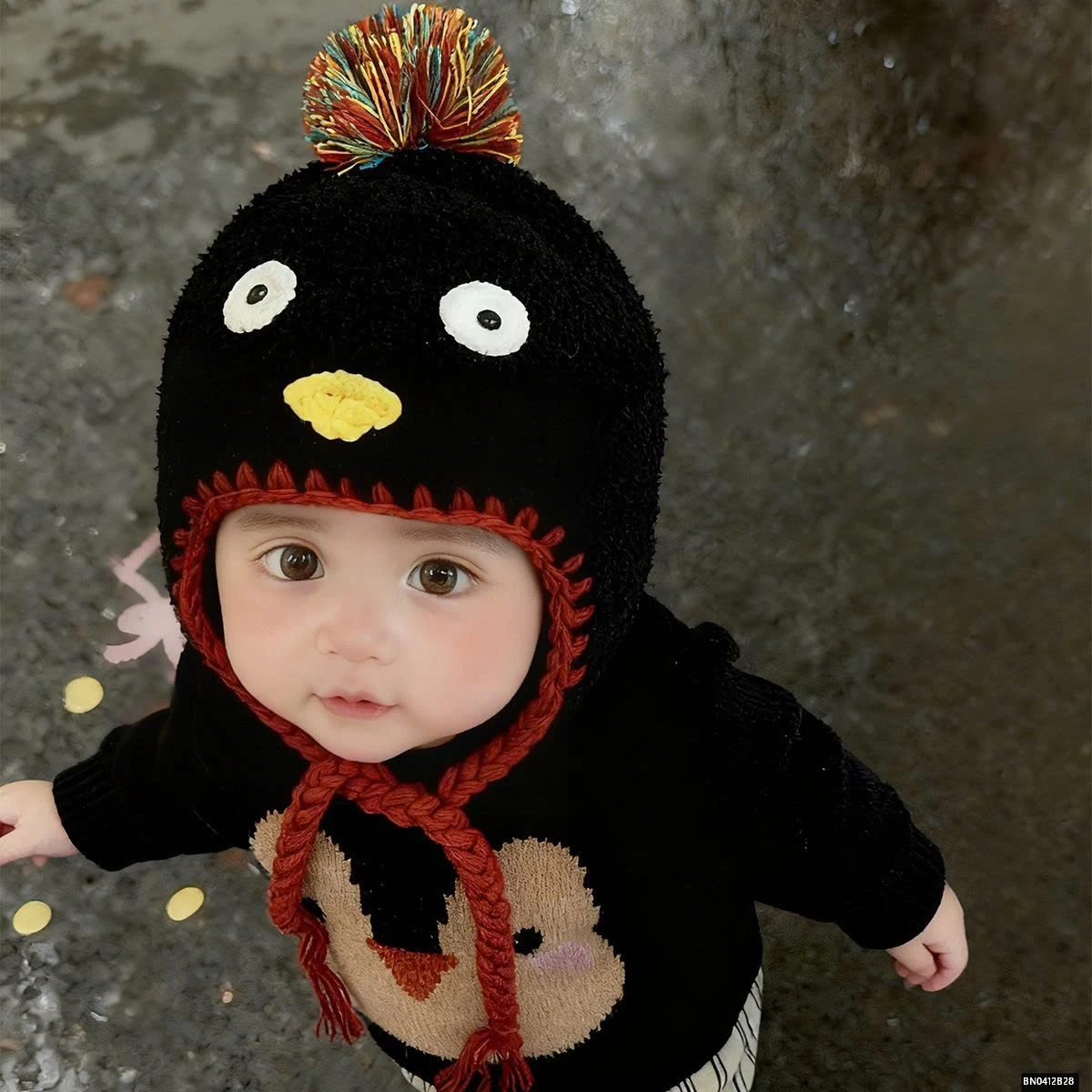 MŨ LEN DỄ THƯƠNG CHO BÉ