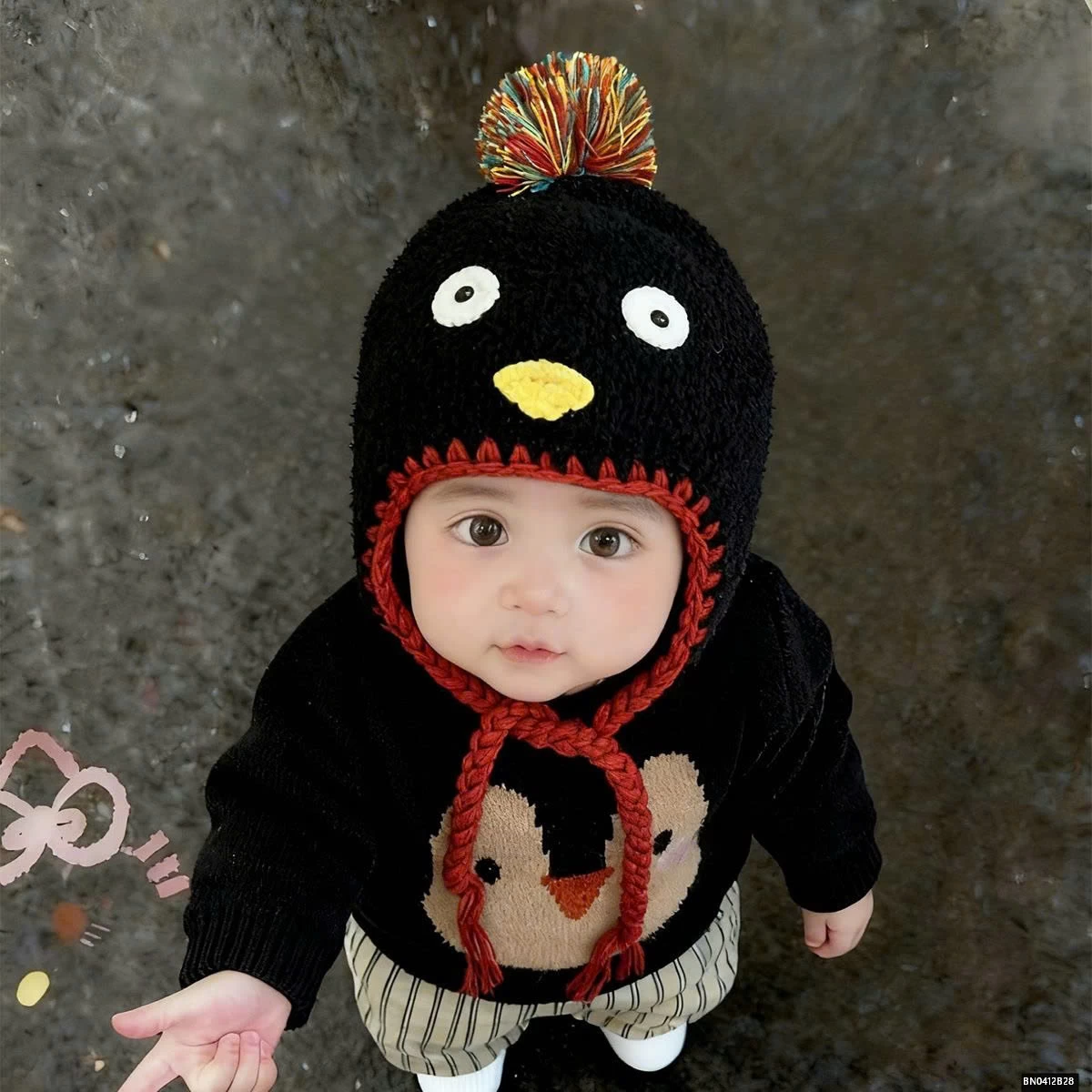 MŨ LEN DỄ THƯƠNG CHO BÉ