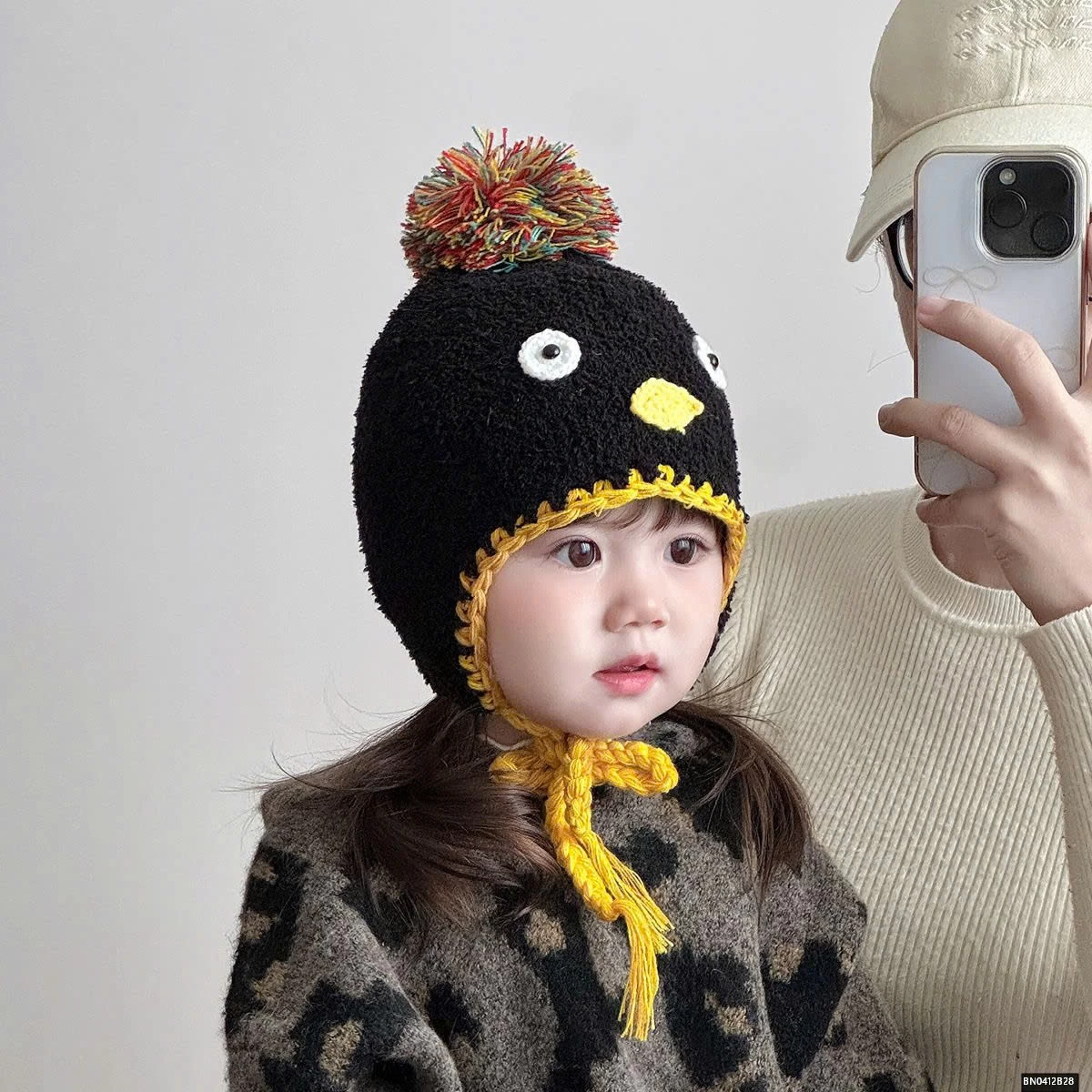 MŨ LEN DỄ THƯƠNG CHO BÉ