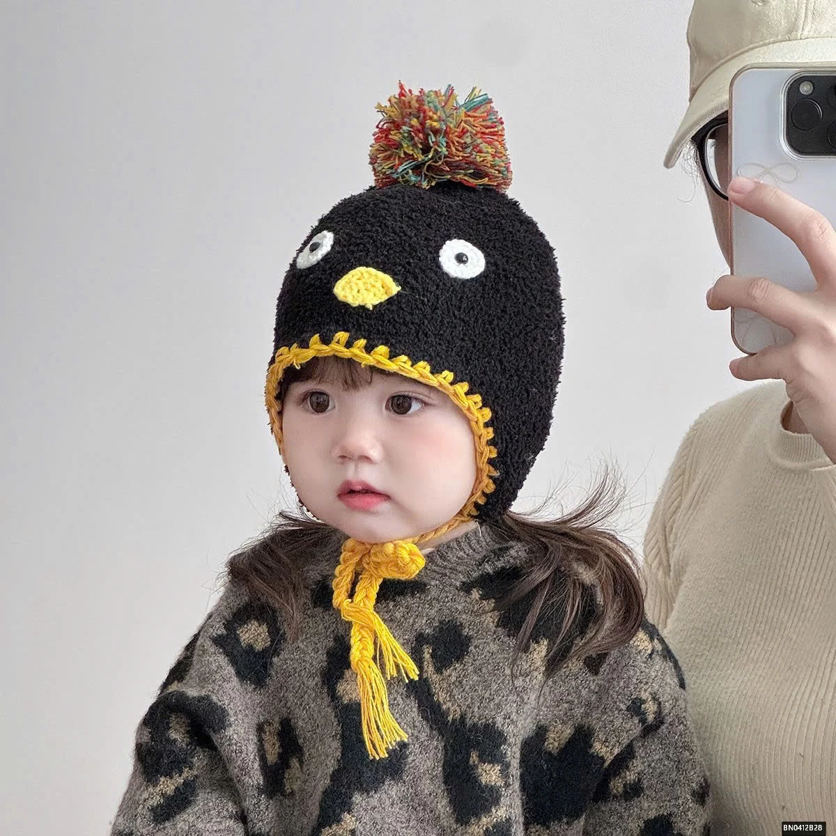 MŨ LEN DỄ THƯƠNG CHO BÉ