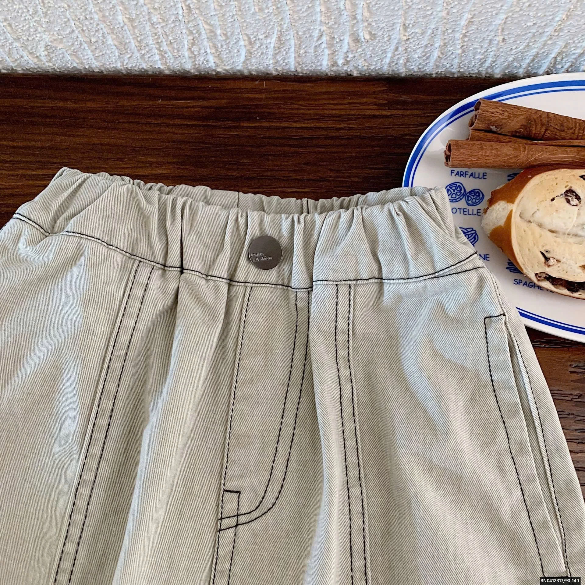 QUẦN BAGGY CHỈ NỔI