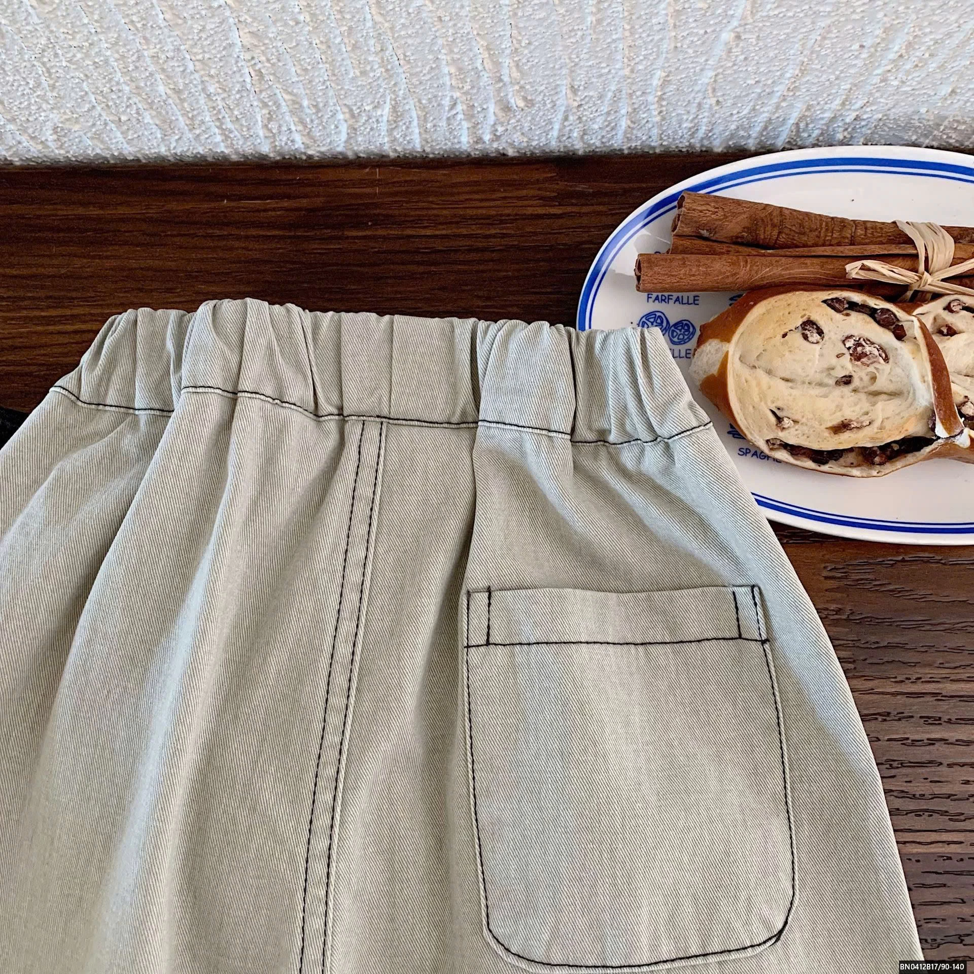 QUẦN BAGGY CHỈ NỔI