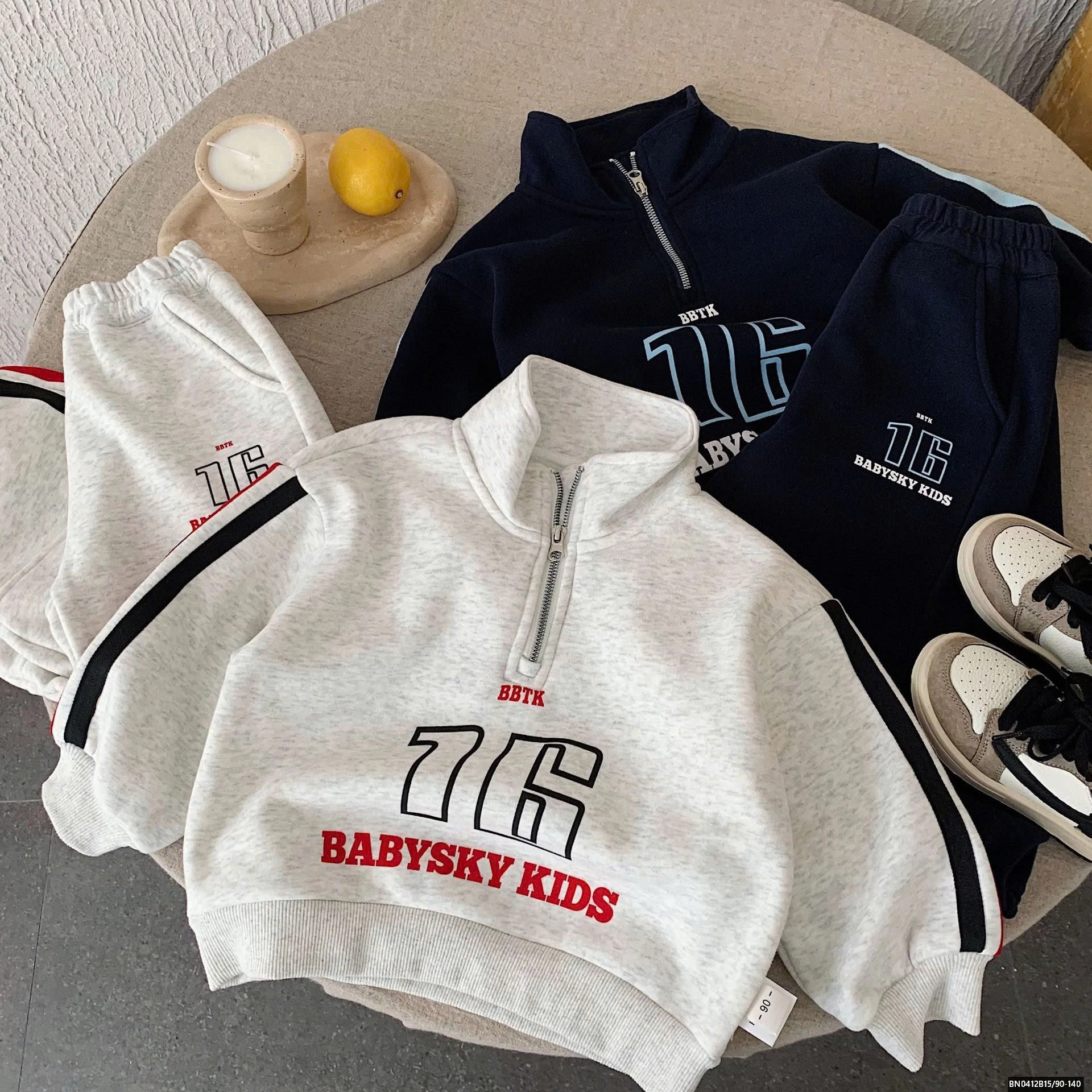 SÉT NỈ LÓT LÔNG SỐ 16