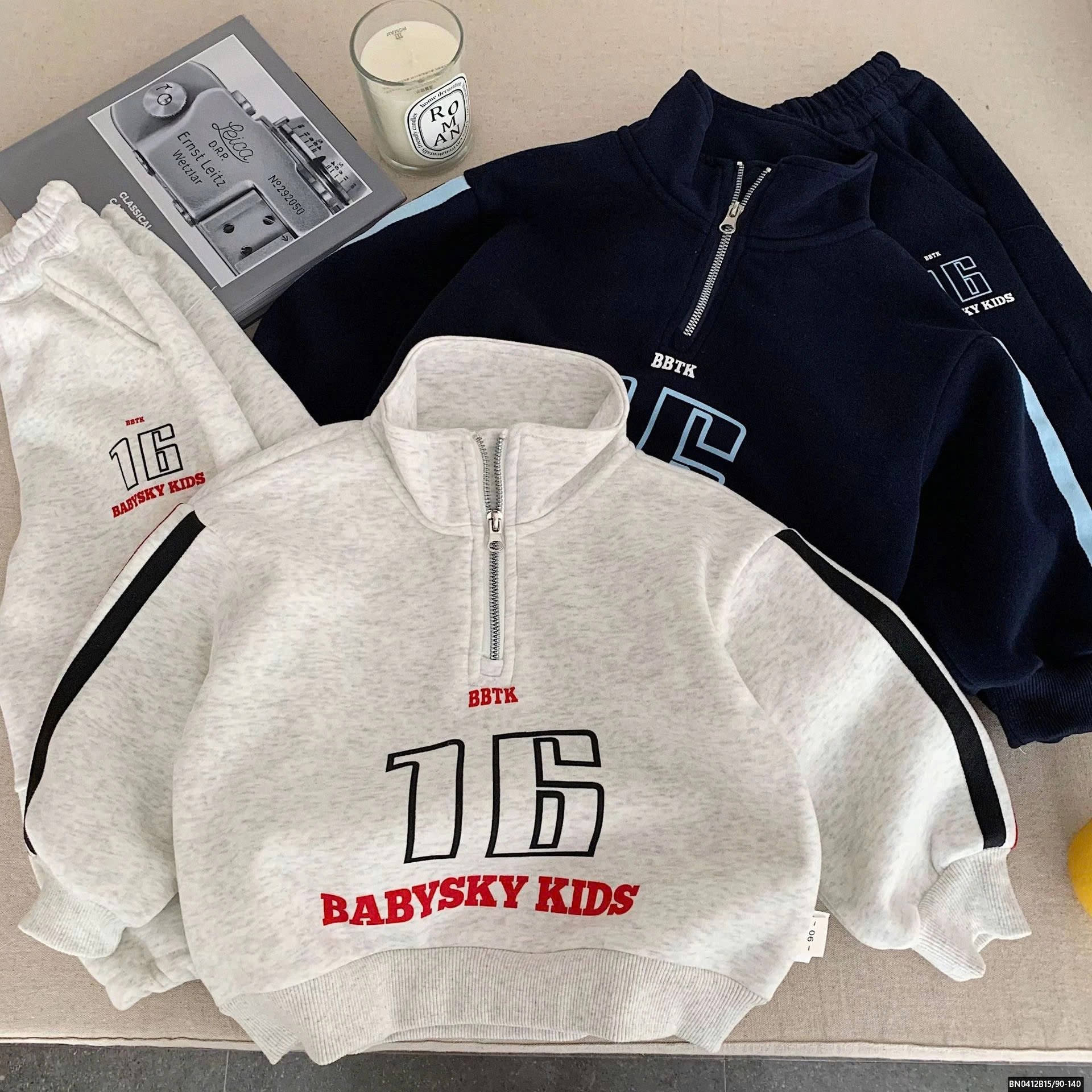 SÉT NỈ LÓT LÔNG SỐ 16