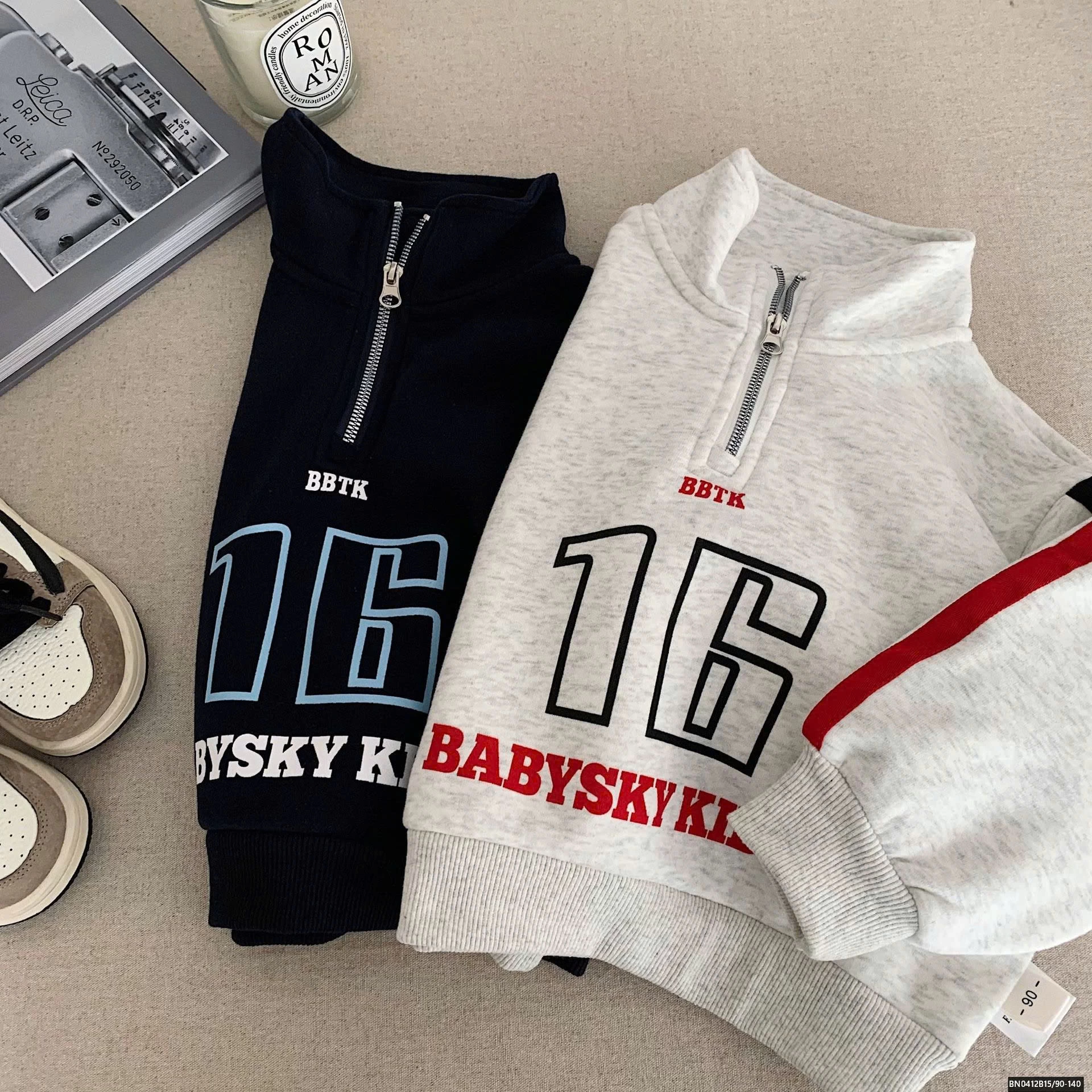 SÉT NỈ LÓT LÔNG SỐ 16